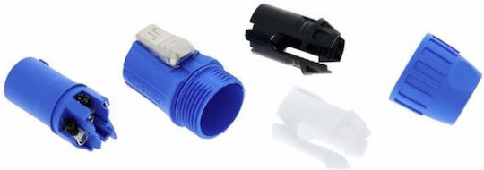 Βύσμα Powercon Ρεύματος Εισόδου Προέκτ Seetronic Blue