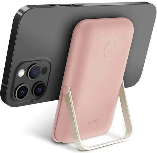 Uniq Hoveo MagSafe Power Bank 5000mAh 20W Power Delivery Ροζ