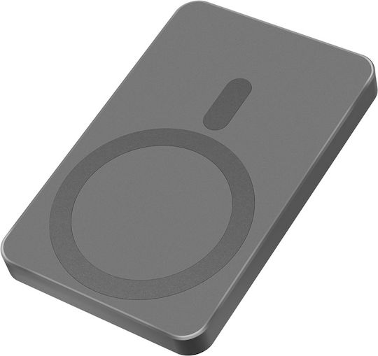 MagSafe Power Bank 5000mAh 18W cu Port USB-C Gri