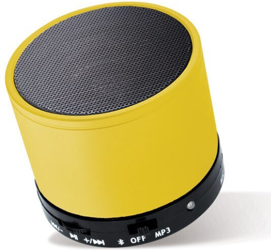 Setty Junior Ηχείο Bluetooth 3W με Διάρκεια Μπαταρίας έως 4 ώρες Κίτρινο