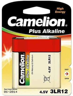 Camelion Plus Алкална Батерия 3LR12 4.5V 1бр