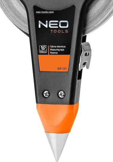 Neo Tools Μετροταινία με Αυτόματη Επαναφορά 10mm x 50m