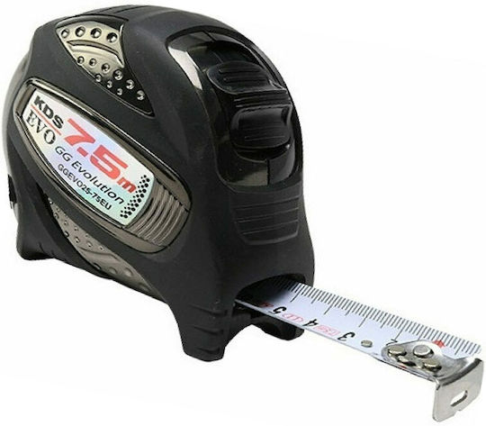 KDS GGEVO25-75 Maßband mit automatischem Rücklauf 25mm x 7.5m