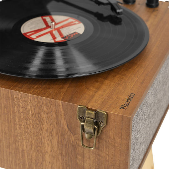 Audizio Fremont 102.197 Βαλιτσάκι Πικάπ με Προενίσχυση και Ενσωματωμένα Ηχεία Καφέ