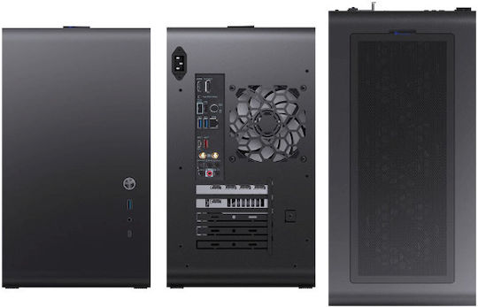 Jonsbo U4 Mini Mesh Mini Tower Κουτί Υπολογιστή Μαύρο