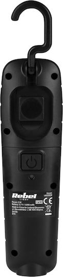 Rebel Battery Workshop Light LED IPX3 with Brightness up to 300lm