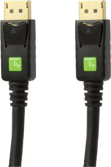 Techly Cablu DisplayPort male - DisplayPort male 7.5m Black (ICOC DSP-A-075)