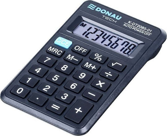 Donau Calculator de buzunar. în Culoarea Negru 1buc