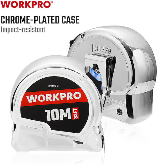 WorkPro Μετροταινία 25mm x 10m