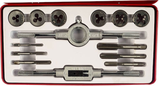MTX 773459 Tap & Die Sets with Tap Wrench 14pcs