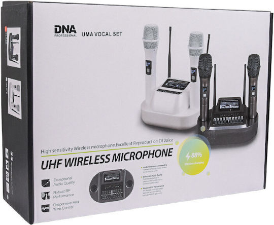 DNA UMA Vocal Σετ Ασύρματο Μικρόφωνο με Bluetooth Χειρός για Φωνητικά