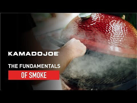 Kamado Joe Classic II Ceramics Charcoal Grill Kamado with Lid, Thermometer and Smoker 46cmx46cm
