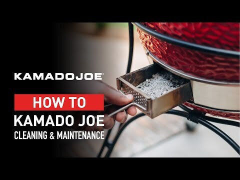 Kamado Joe Classic II Ceramics Charcoal Grill Kamado with Lid, Thermometer and Smoker 46cmx46cm