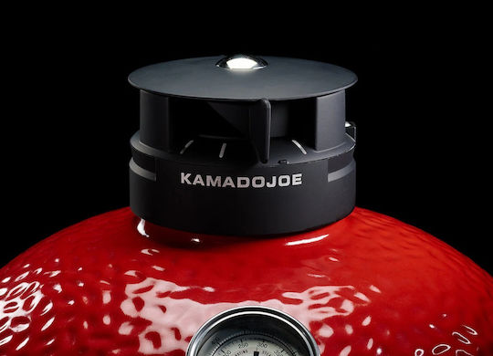 Kamado Joe Keramik Holzkohlegrill Kamado mit Deckel, Thermometer und Räuchergerät 71.6cmx71.6cm