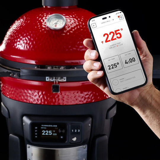 Kamado Joe KONNECTED Ceramică Grătar cu Cărbuni Kamado cu Capac