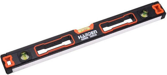 Harden 580534 Nivel de spirit Din aluminiu Magnetic 40buc cu 3 Ochiuri