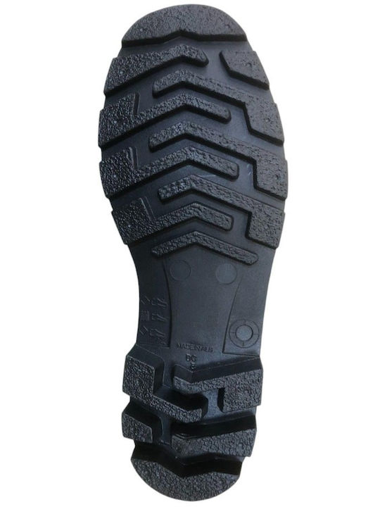 Stenso Non-Slip Work Wellies Knee Black