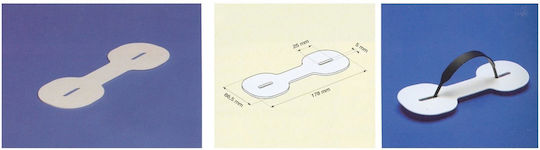 Next Nail Bookbinding Plastic Reinforcement for Handle 178mm 100pcs 100pcs