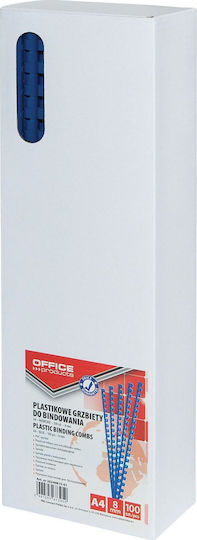 Office Products Ράχη Βιβλιοδεσίας 8mm 100τμχ