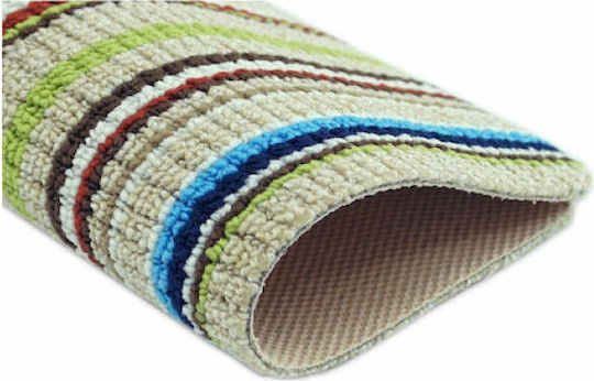 Nikotex Carpets Αντιολισθητικό Χαλί Ορθογώνιο Κρεμ 160x240cm