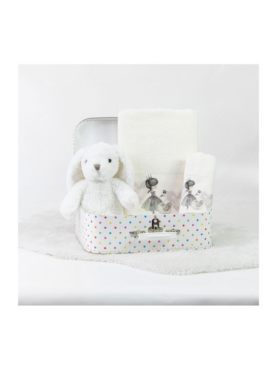Borea Set of baby towels 2pcs Graphite 30 cmx50cm