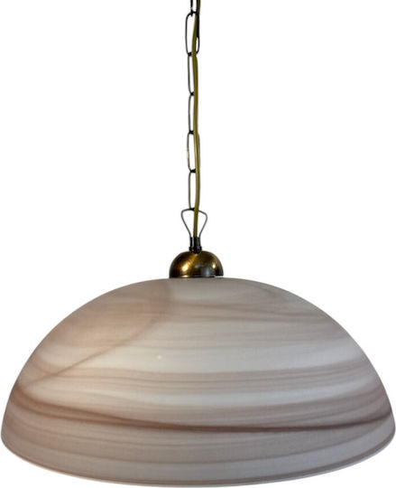 Epiplo-Fos Pendant Light Brown 40x40x25cm Epiplo-Fos Pendant Light Brown 40x40x25cm