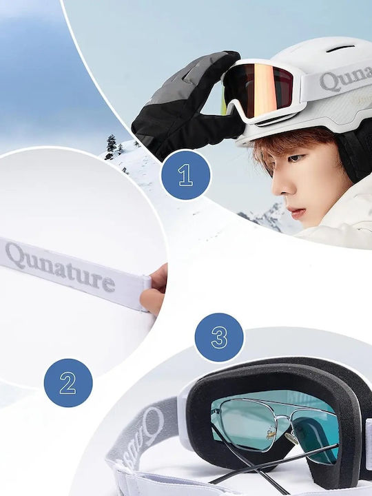 Qunature Μάσκα Σκι & Snowboard Ενηλίκων
