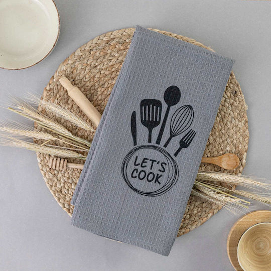 Borea Waffle Tea Towel from 100% Cotton 50x70cm
