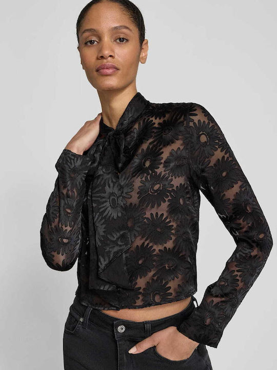 Eurydyke Women's Long Sleeve Shirt Black