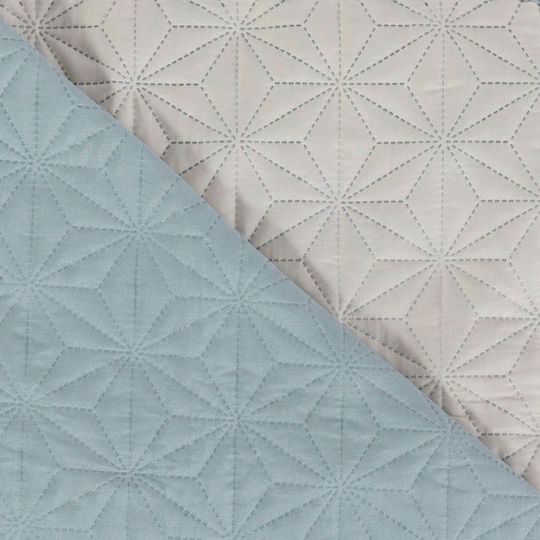 Borea Stellar Coverlet Single from Polyester Pink-Ecru 160x240cm