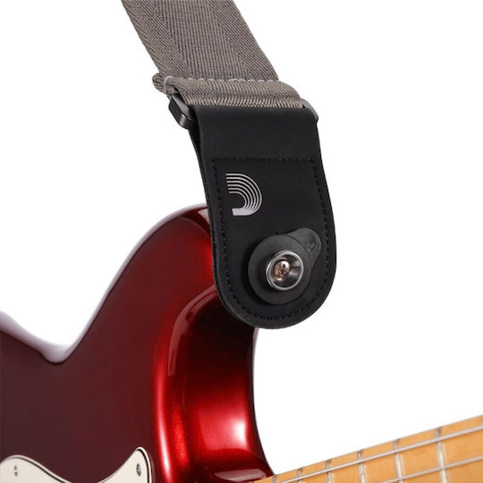 Daddario Pw-flsb-04bk Flex Lock Strap Blocks Ασφαλείας Ζώνη Κιθάρας