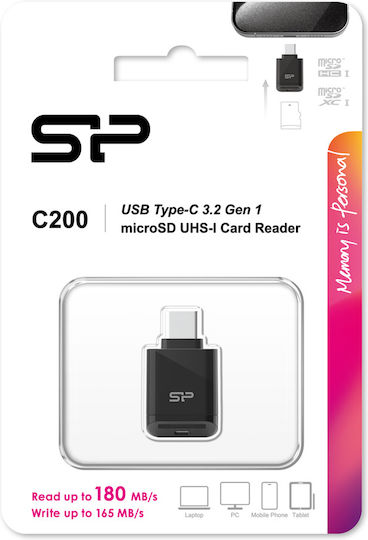 Silicon Power Card Reader USB 3.2 Type-C για SD