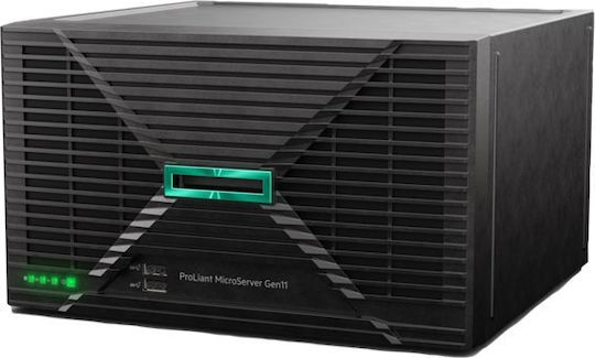 HP ProLiant MicroServer Gen11 (Pentium Gold G7400/16GB DDR5/1TB HDD/4 x LFF/No OS)