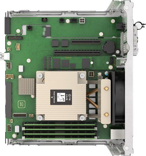 HP ProLiant MicroServer Gen11 (Pentium Gold G7400/16GB DDR5/1TB HDD/4 x LFF/No OS)