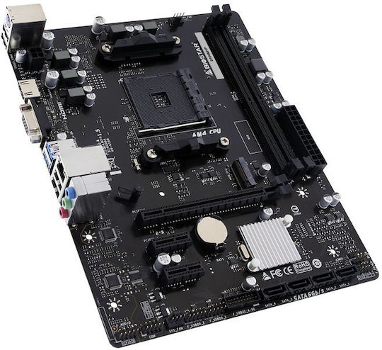Biostar B550MHP Motherboard Micro ATX με AMD AM4 Socket