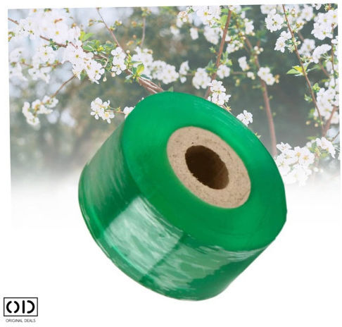 Bandă de altoit pentru pomi fructiferi Material premium eficient Transparent Dimensiune 100m X 4cm Oferte originale
