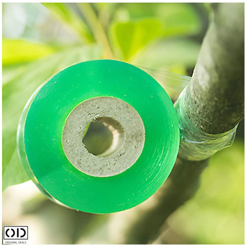 Bandă de altoit pentru pomi fructiferi Material premium eficient Transparent Dimensiune 100m X 4cm Oferte originale