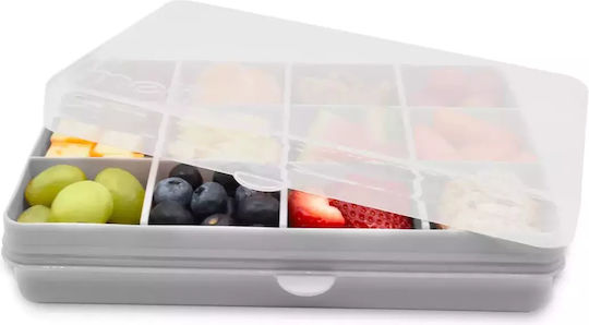 Melii Set de mâncare pentru copii din plastic 1.368lt Gri