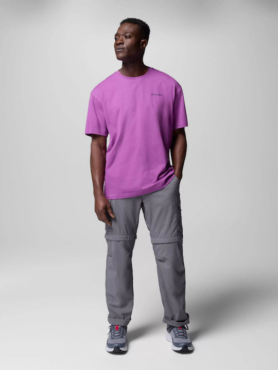 Αθλητικό T-shirt Μωβ