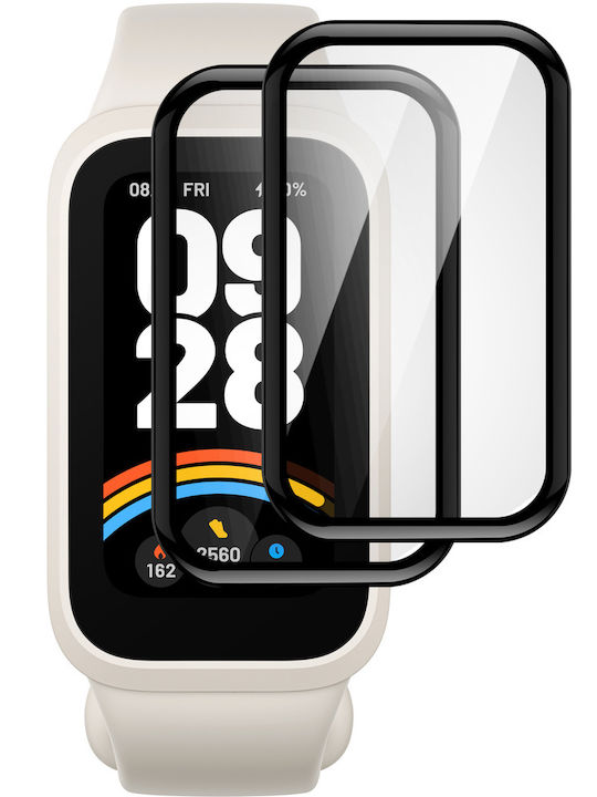 2x Υβριδικό Γυαλί Erbord Xiaomi Smart Band 9 Active