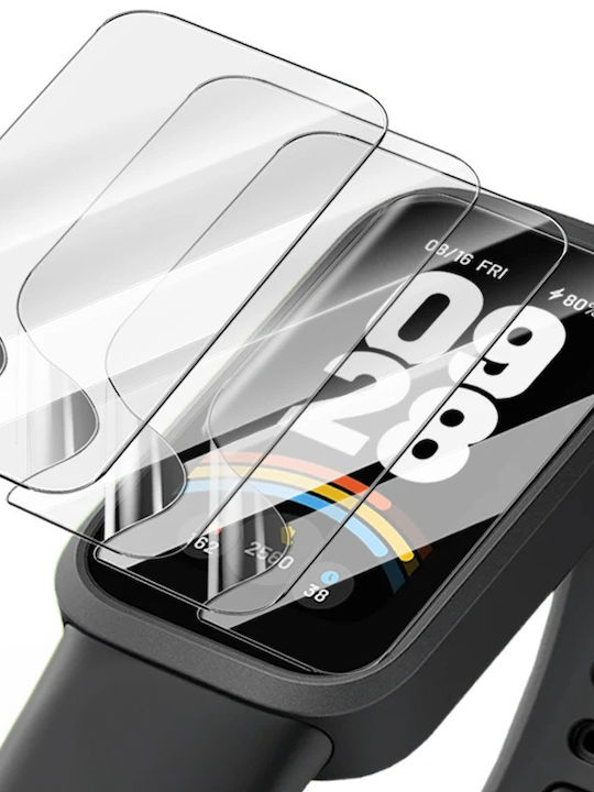 3x Hydrogel-Folie Erbord Xiaomi Smart Band 9 Active