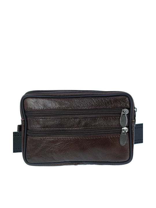 Leder Herrentasche Handtasche Braun