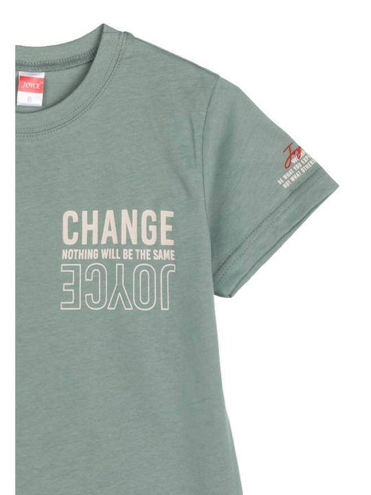 Kinder-T-Shirt Pistachio