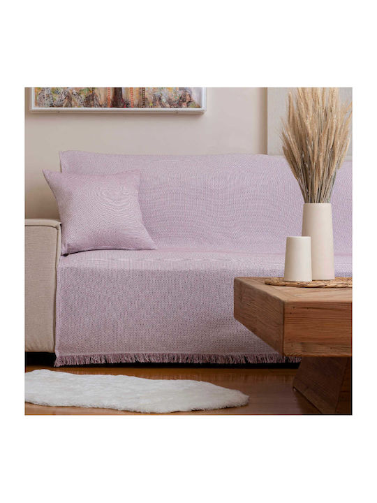 Borea Block Sofa Throw 2 Seater 180x250cm Petrol Blue