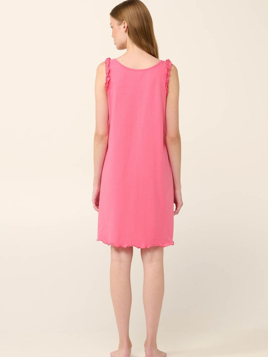 Vamp Summer Women's Nightdress Fuchsia