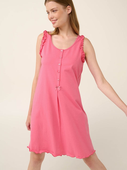 Vamp Summer Women's Nightdress Fuchsia