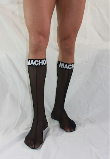 Macho Underwear Секси мъжки чорапи Черен