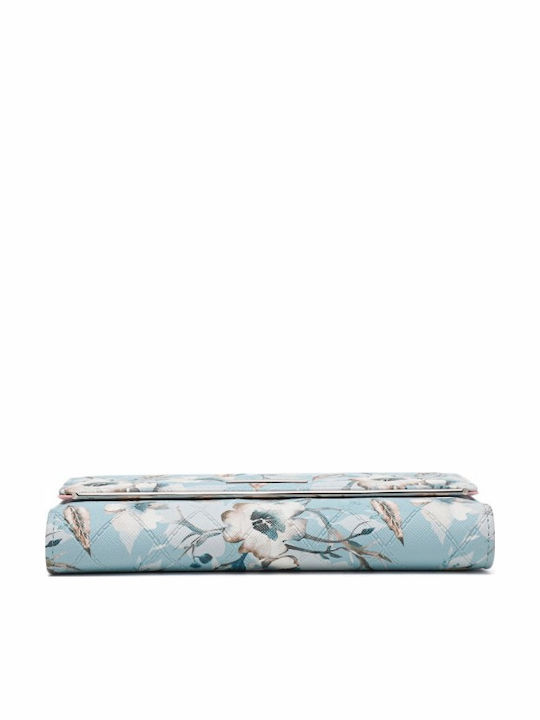 Leder Damen Geldbörse Klassisch Blau