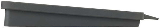 Wenko Suprafață de Uscare Inox Gri 20x40cm