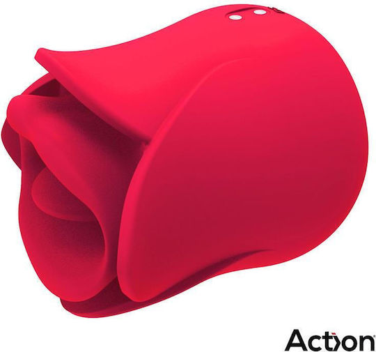Action Mini Δονητής 7cm Ροζ